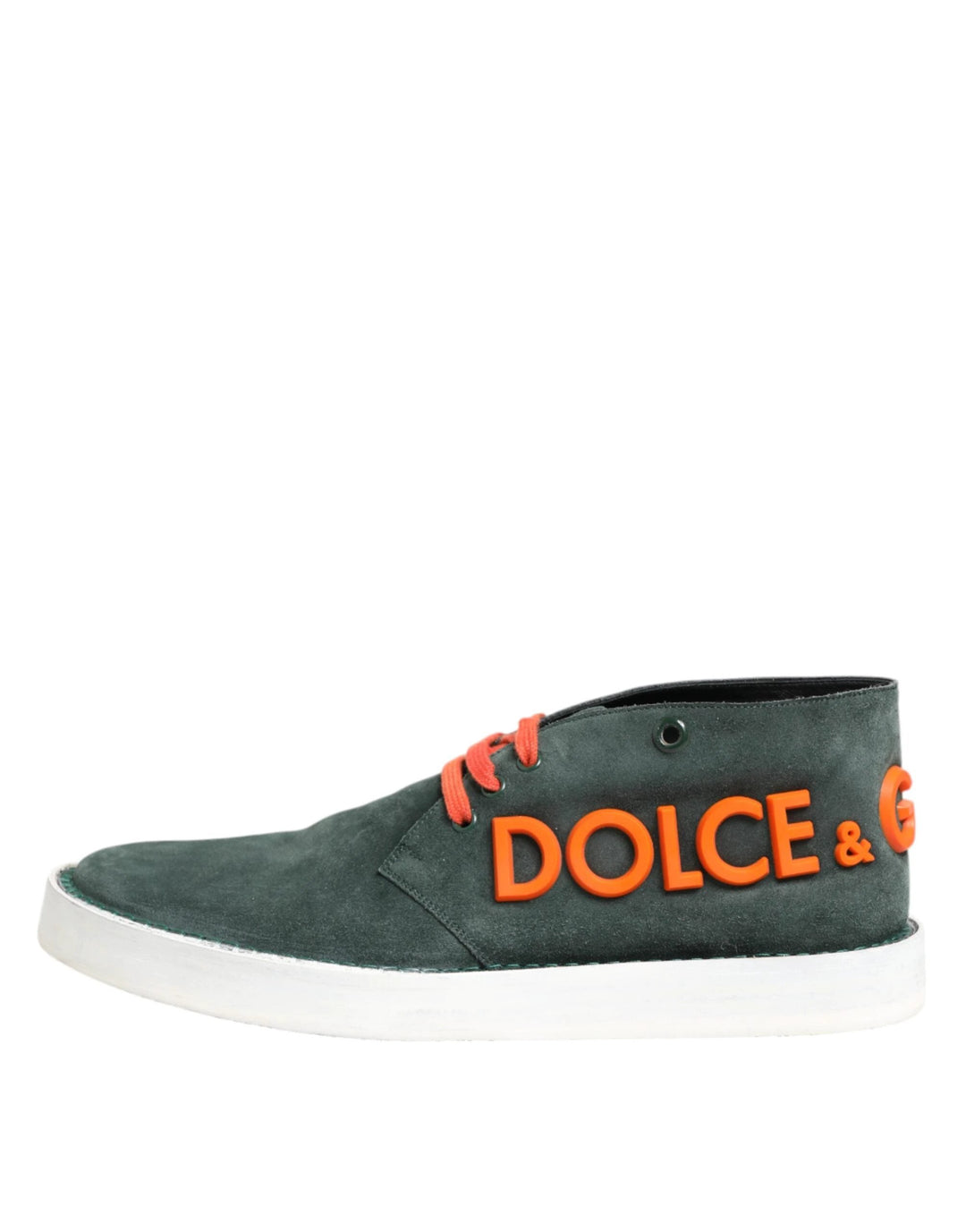 Dolce &amp; Gabbana Sample Sale Dolce &amp; Gabbana Green Derby Logo Casual Men Sneakers Shoes - | Designer outlet