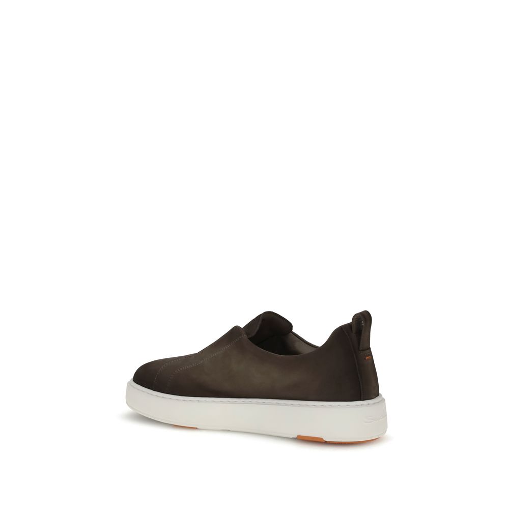 Santoni Slip-on Sneakers | Luxury Designer Fashion