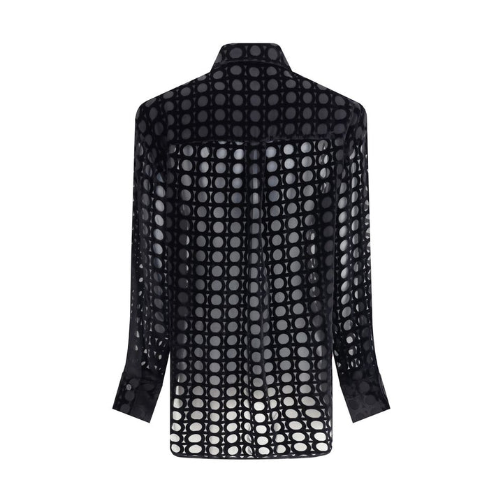 Ferragamo Velvet devoré Shirt
