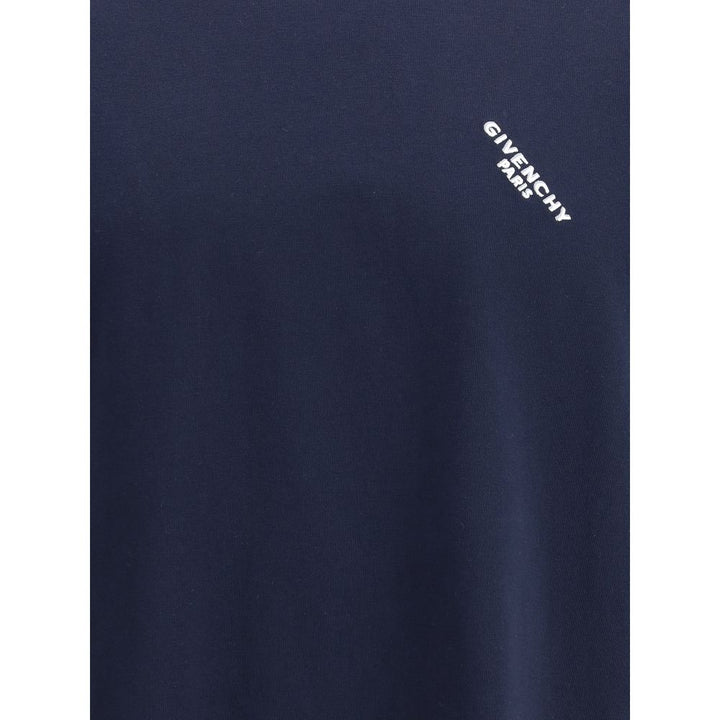 Givenchy Blue Cotton T-Shirt