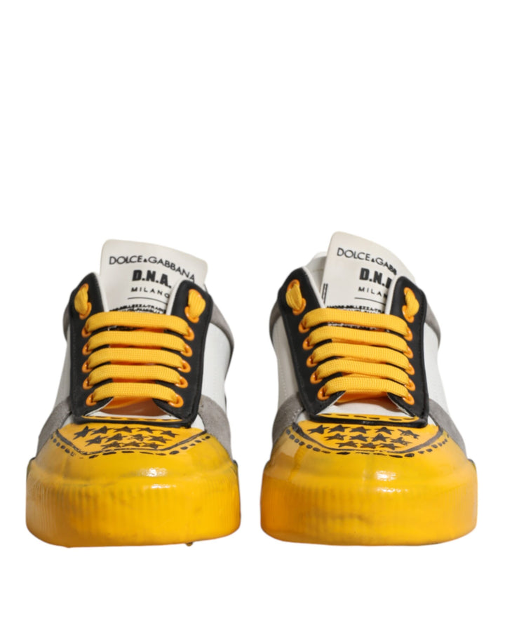 Dolce &amp; Gabbana Sample Sale Dolce &amp; Gabbana Multicolor MIAMI Low Top Sneakers Shoes - | Designer outlet