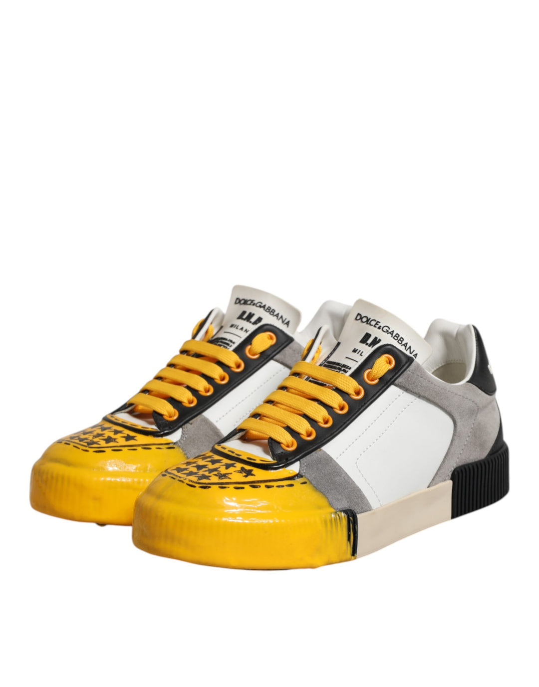 Dolce &amp; Gabbana Sample Sale Dolce &amp; Gabbana Multicolor MIAMI Low Top Sneakers Shoes - | Designer outlet