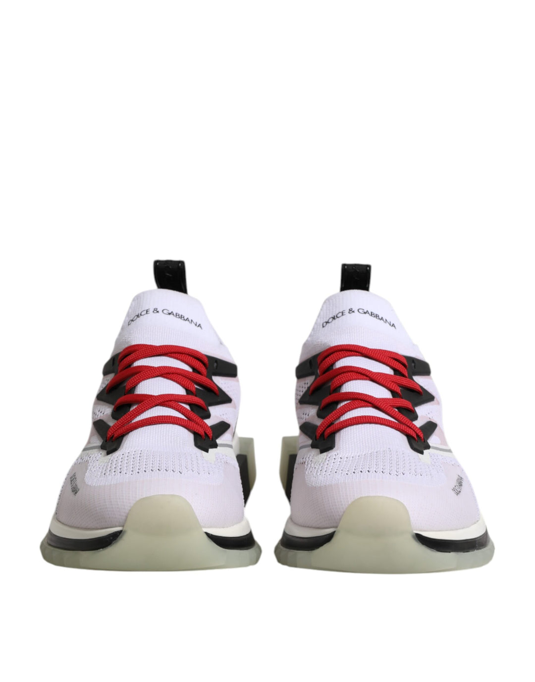 Dolce &amp; Gabbana White SORRENTO Sport Stretch Sneakers Shoes by Dolce &amp; Gabbana outlet now on sale
