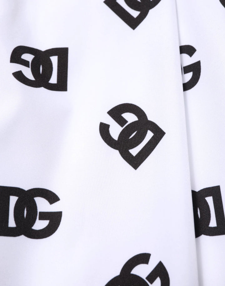 Dolce &amp; Gabbana White Logo Cotton Skinny Denim Trouser Pants by Dolce &amp; Gabbana outlet now on sale