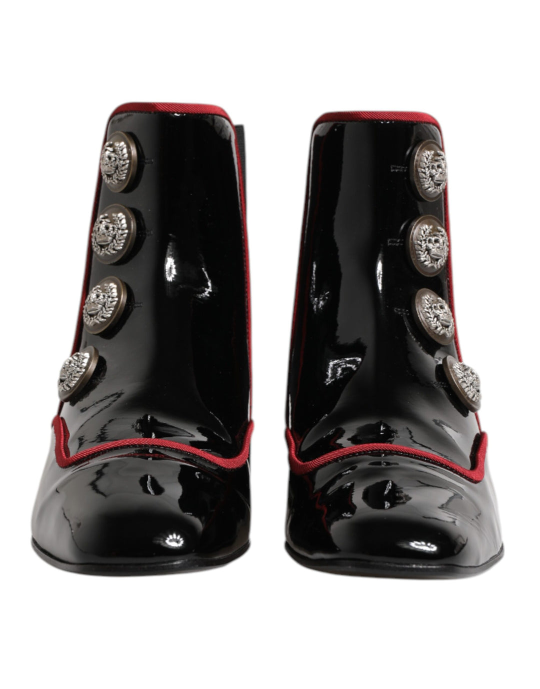 Dolce &amp; Gabbana Black Jackie Buttoned Chelsea Boots Shoes by Dolce &amp; Gabbana outlet now on sale