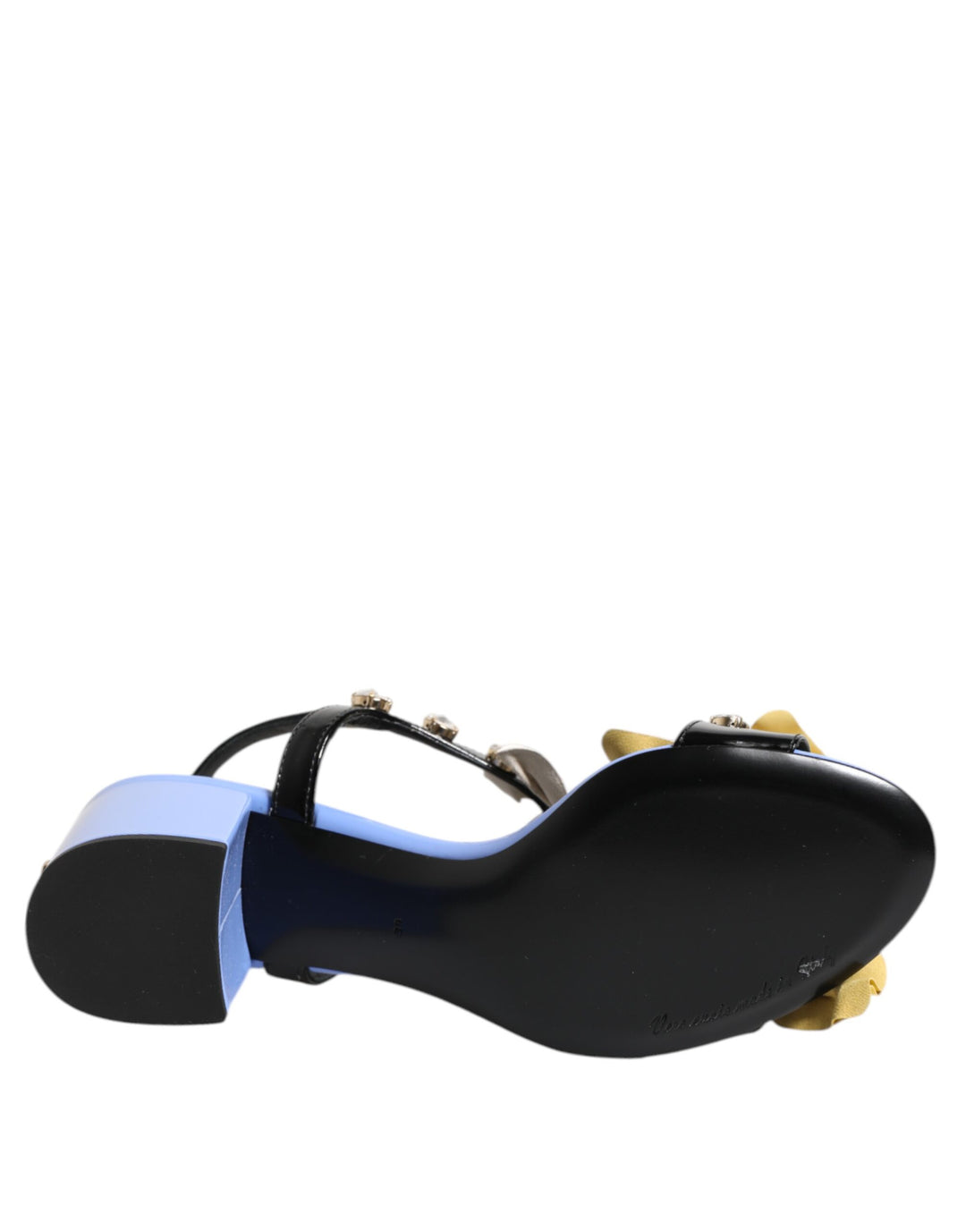 Dolce &amp; Gabbana Multicolor Floral Crystal KEIRA Sandals Shoes by Dolce &amp; Gabbana outlet now on sale