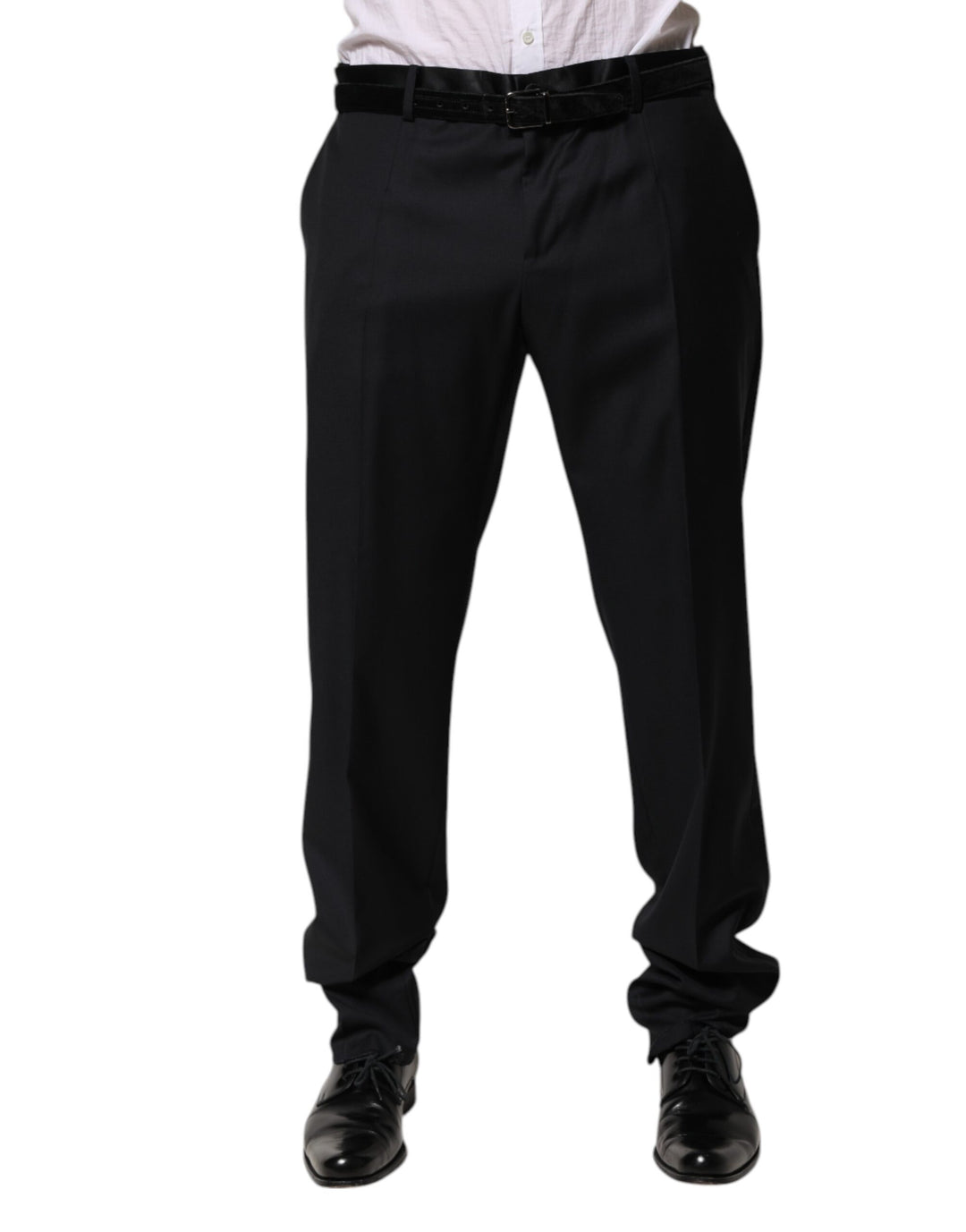 Dolce &amp; Gabbana Sample Sale Dolce &amp; Gabbana Black Wool Men Formal Dress Trouser Pants - | Designer outlet