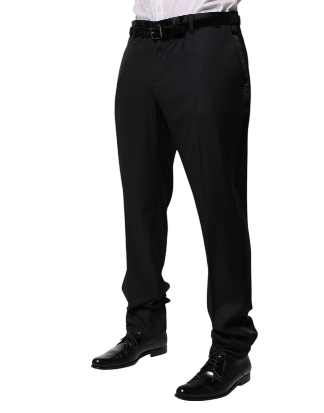 Dolce &amp; Gabbana Sample Sale Dolce &amp; Gabbana Black Wool Men Formal Dress Trouser Pants - | Designer outlet