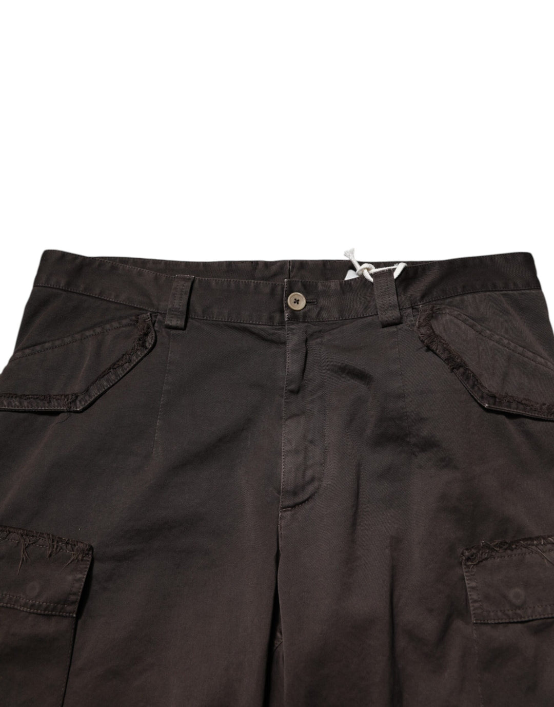Dolce &amp; Gabbana Brown Cotton Stretch Cargo Men Trouser Pants by Dolce &amp; Gabbana outlet now on sale