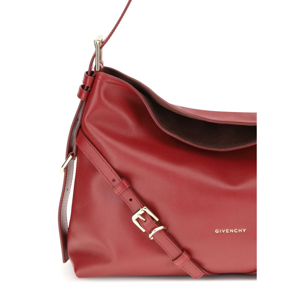 送料関税込■GIVENCHY■Voyou ローラーレザーショルダーバッグ Givenchy Voyou レザーショルダーバッグ | ブラック | FARFETCH JP