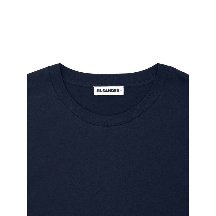 Jil Sander Blue Cotton Long