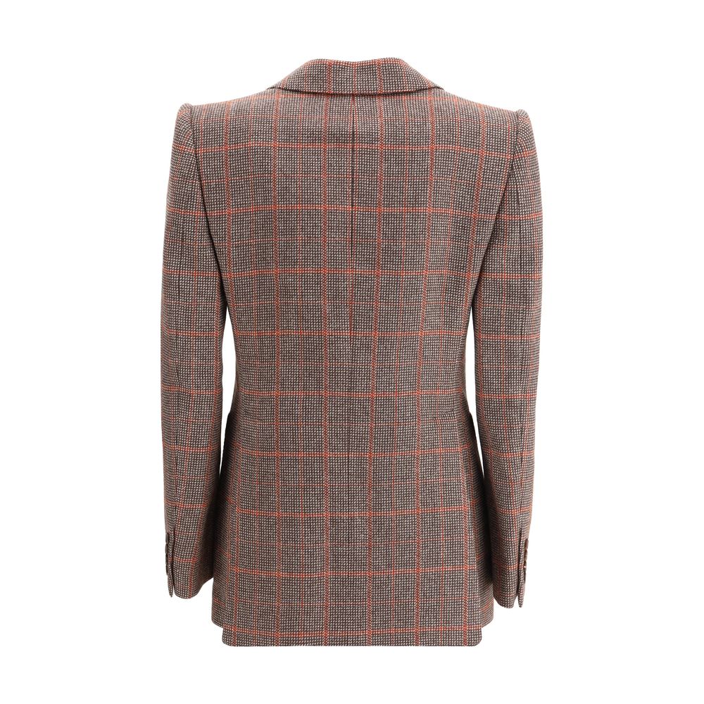 ジャケット CHLOE PLAID WOOL TAILORED JACKET Chloé Tailored Jacket In Check Wool | Chloé ID