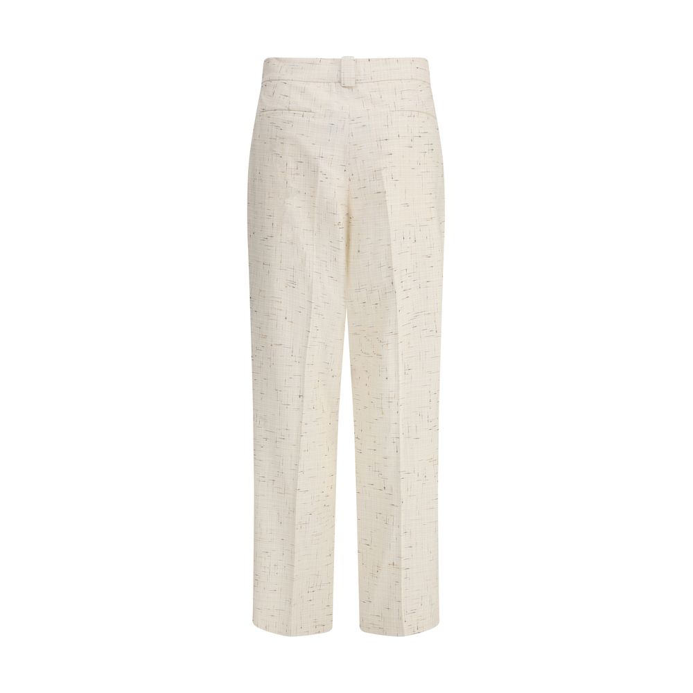 パンツ FABIANA FILIPPI FW25 (PAD215F336 L5178185) Fabiana Filippi Buttoned fabric Pants | Luxury Designer