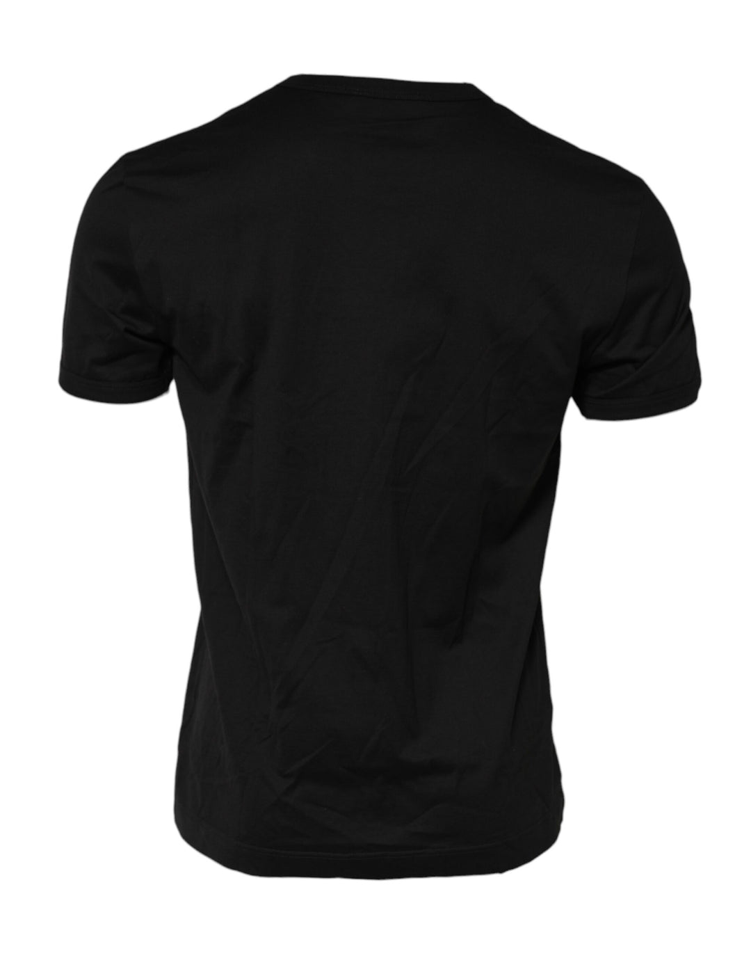 Dolce &amp; Gabbana Sample Sale Dolce &amp; Gabbana Black DG King Crown Cotton Crew Neck T-shirt - | Designer outlet