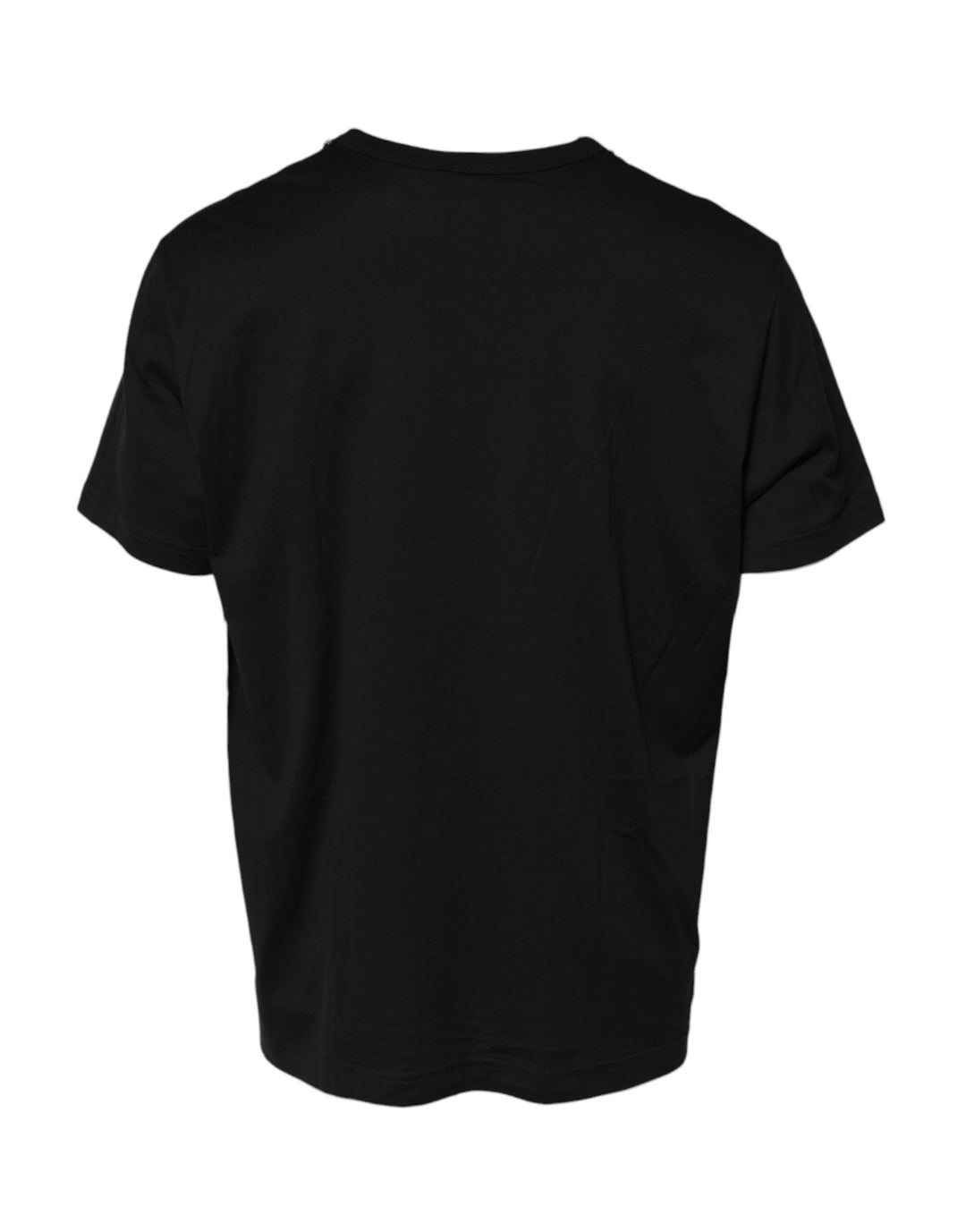 Dolce &amp; Gabbana Black Chain Necklace Cotton Crewneck T-shirt by Dolce &amp; Gabbana outlet now on sale