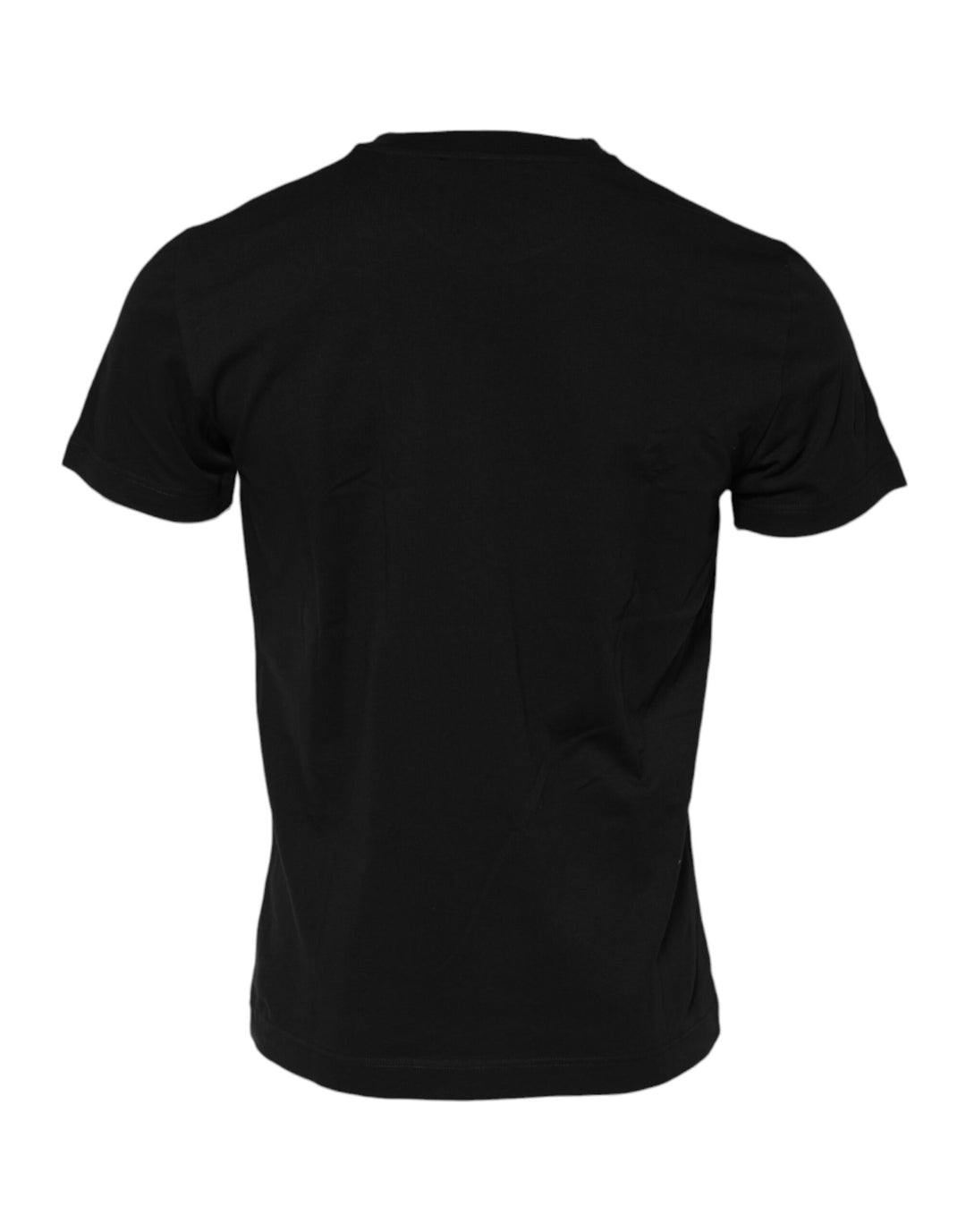 Dolce &amp; Gabbana Sample Sale Dolce &amp; Gabbana Black Cotton Crew Neck Short Sleeves T-shirt - | Designer outlet