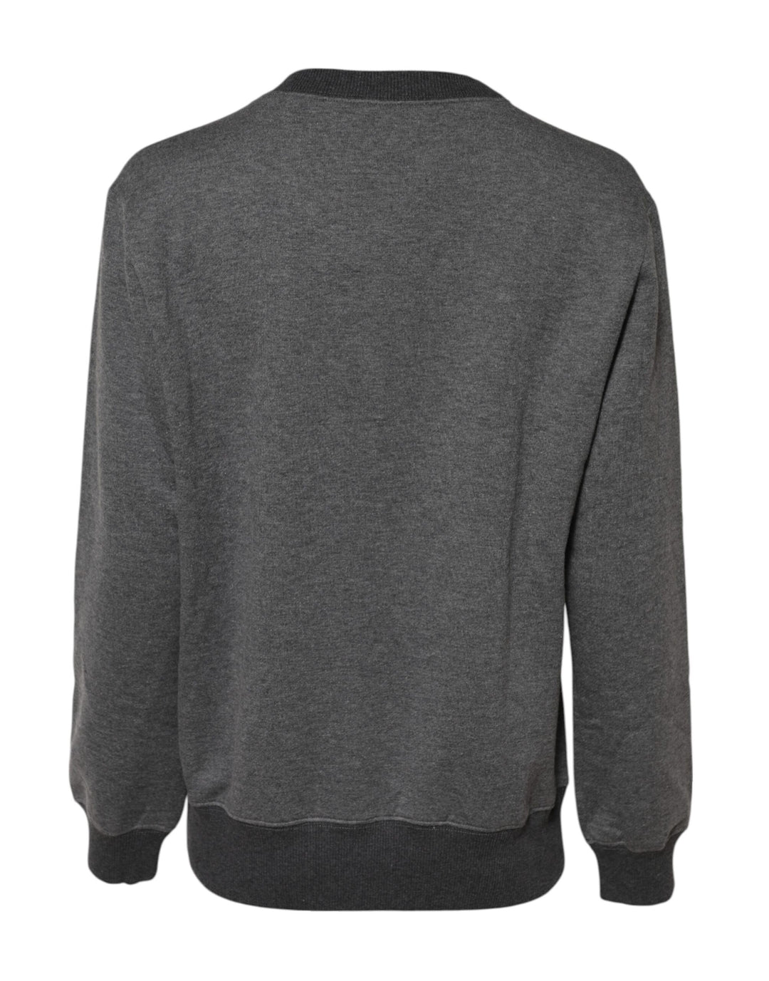 Dolce &amp; Gabbana Gray DG Logo Embroidered Pullover Sweater by Dolce &amp; Gabbana outlet now on sale