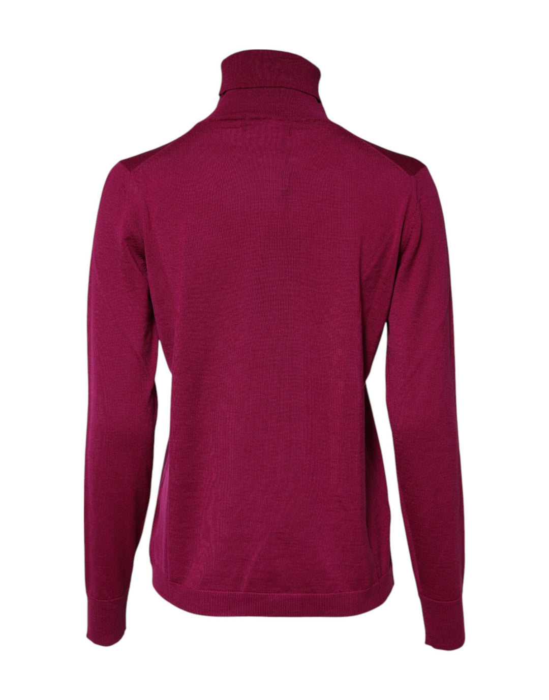 Dolce &amp; Gabbana Fuchsia Wool Long Sleeves Turtleneck Sweater by Dolce &amp; Gabbana outlet now on sale