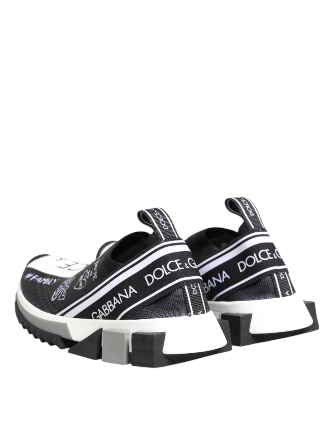 Dolce &amp; Gabbana Sample Sale Dolce &amp; Gabbana Black White Sorrento Low Top Sneakers Shoes - | Designer outlet