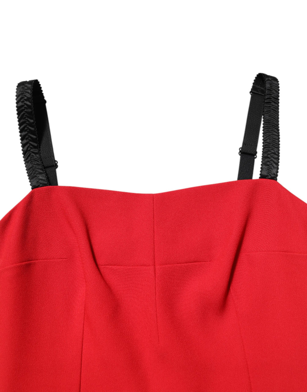 Dolce &amp; Gabbana Sample Sale Dolce &amp; Gabbana Red Stretch Bodycon Sheath Knee Length Dress - | Designer outlet