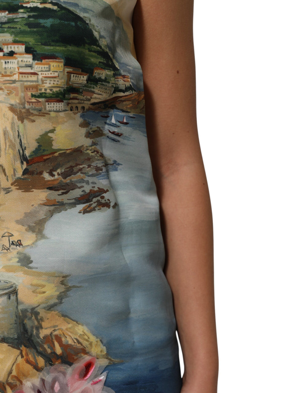 Dolce &amp; Gabbana Multicolor Crystal Embellished Mini Dress by Dolce &amp; Gabbana outlet now on sale