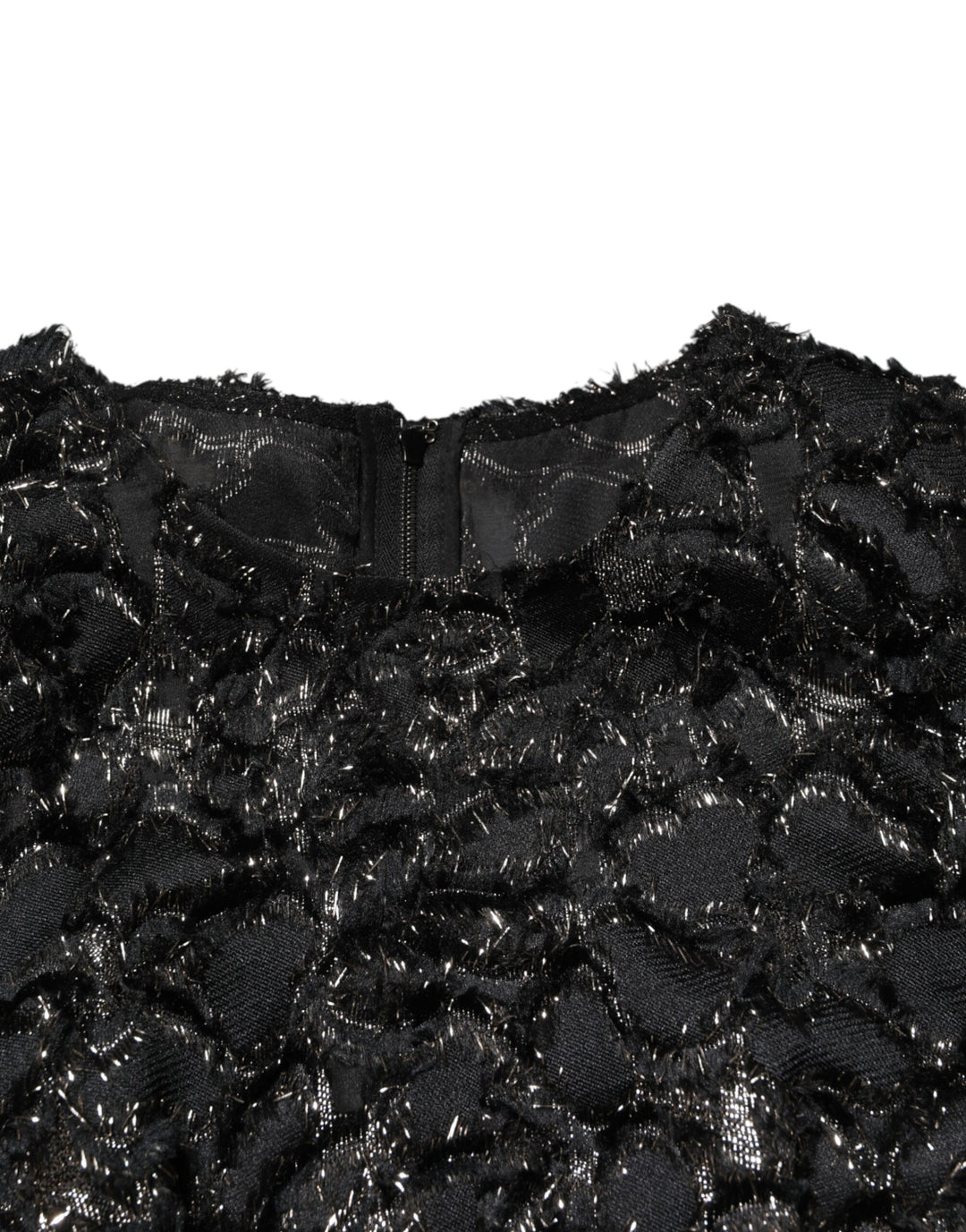 Dolce &amp; Gabbana Sample Sale Dolce &amp; Gabbana Black Sequin Bouclé Tweed Sheath Dress - | Designer outlet