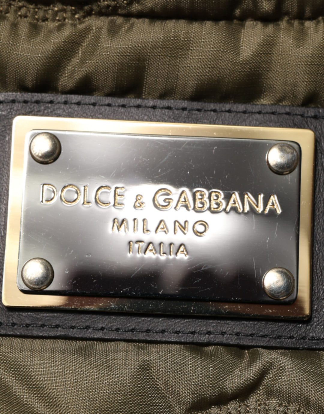 Dolce &amp; Gabbana Sample Sale Dolce &amp; Gabbana Multicolor Patchwork PolyesterQuilted Jacket - | Designer outlet
