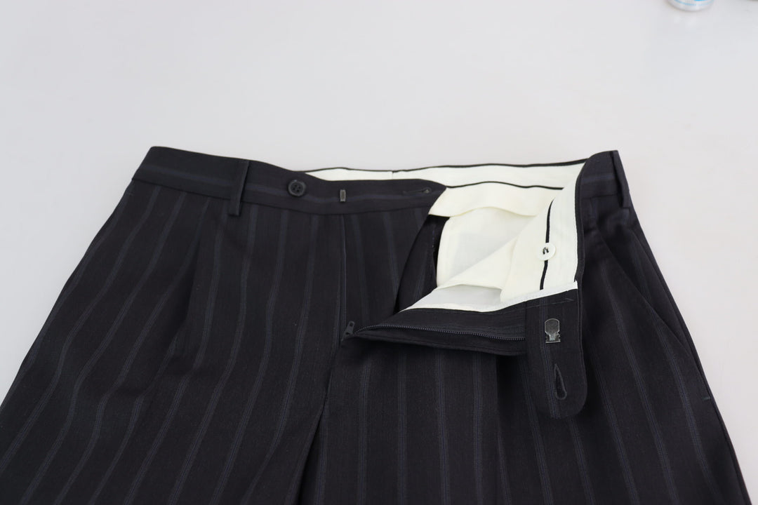 Dolce &amp; Gabbana Sample Sale Dolce &amp; Gabbana Gray Wool Blend Formal Trousers Pants - | Designer outlet