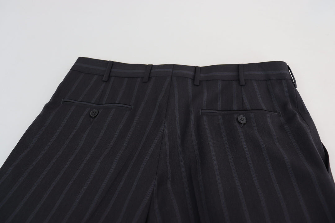 Dolce &amp; Gabbana Sample Sale Dolce &amp; Gabbana Gray Wool Blend Formal Trousers Pants - | Designer outlet