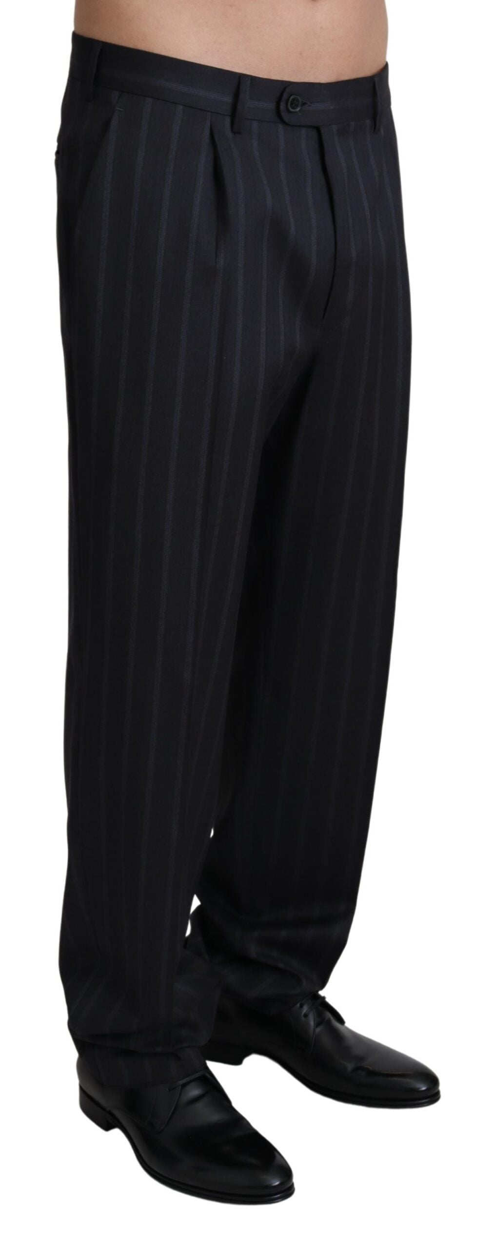 Dolce &amp; Gabbana Sample Sale Dolce &amp; Gabbana Gray Wool Blend Formal Trousers Pants - | Designer outlet