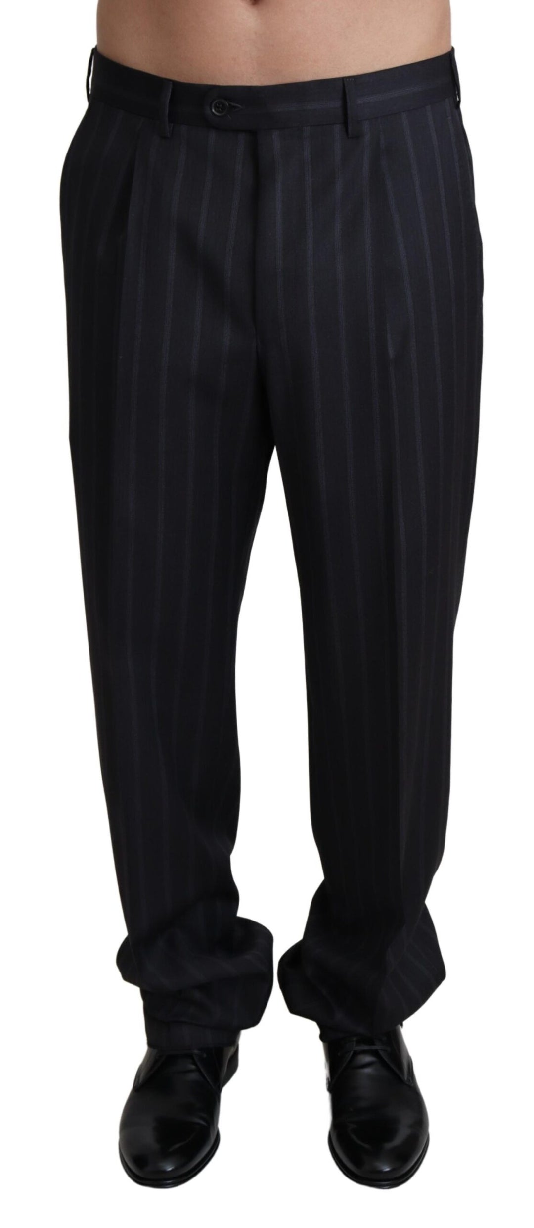 Dolce &amp; Gabbana Sample Sale Dolce &amp; Gabbana Gray Wool Blend Formal Trousers Pants - | Designer outlet