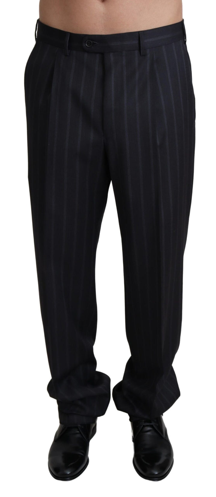 Dolce &amp; Gabbana Sample Sale Dolce &amp; Gabbana Gray Wool Blend Formal Trousers Pants - | Designer outlet