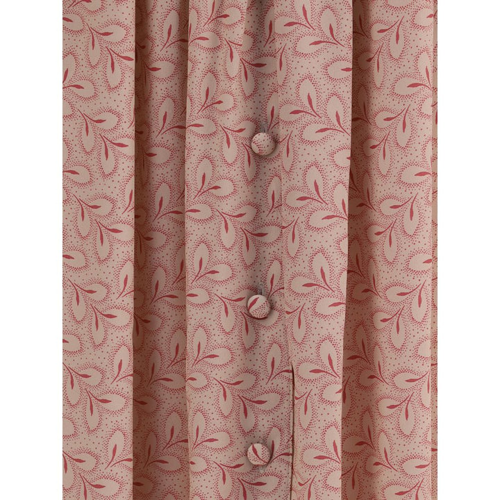 Kristina Ti Half circle Skirt with foliage print