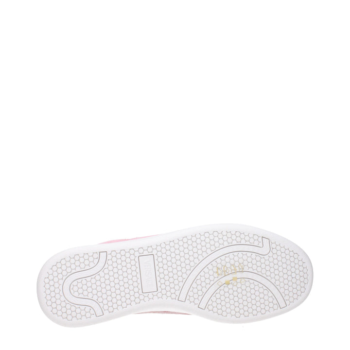 Versace Pink Leather Sneakers