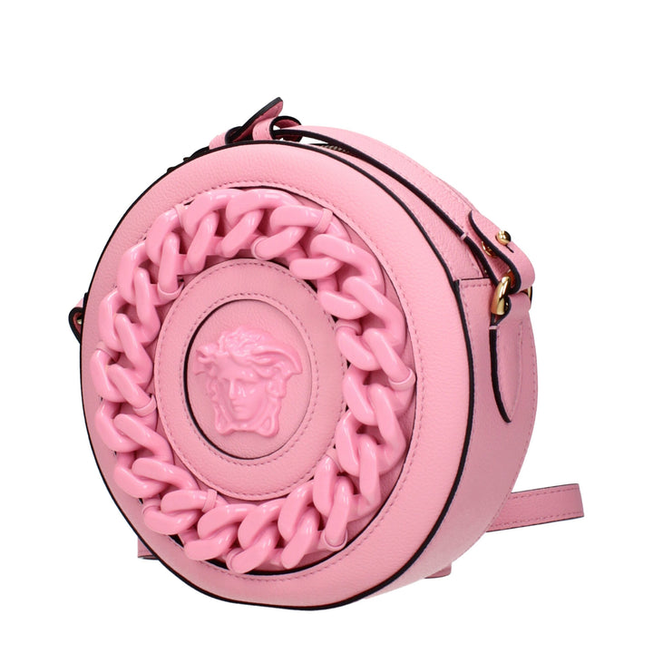 Versace Pink Leather Crossbody Bags
