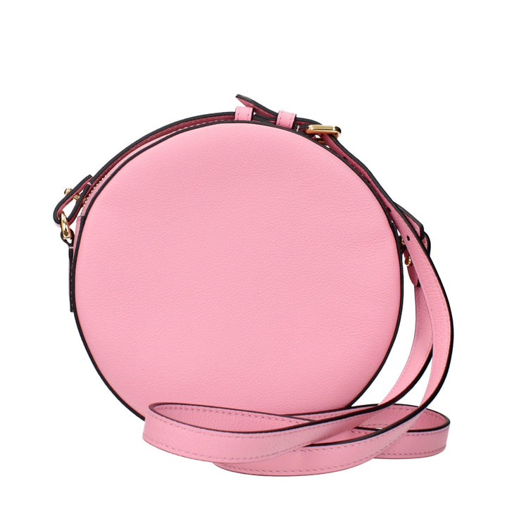Versace Pink Leather Crossbody Bags