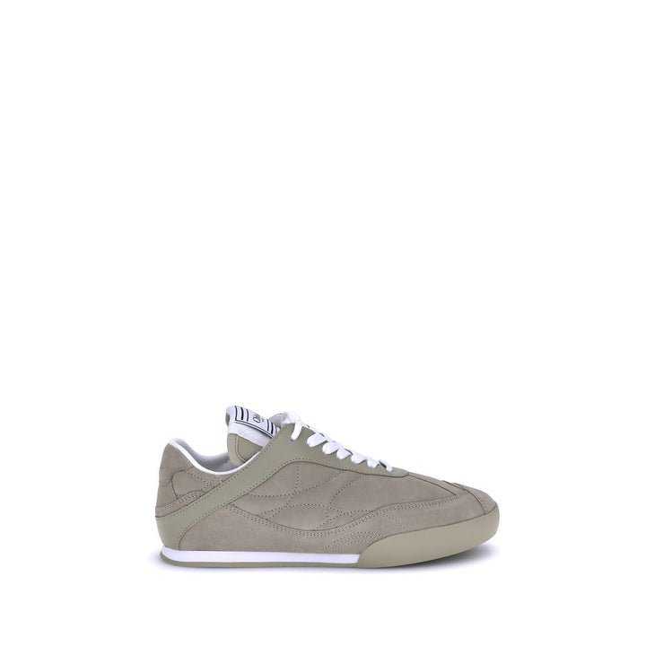 Chloé Beige Calf Leather Bos Taurus Low Top Sneakers by Chloé outlet now on sale