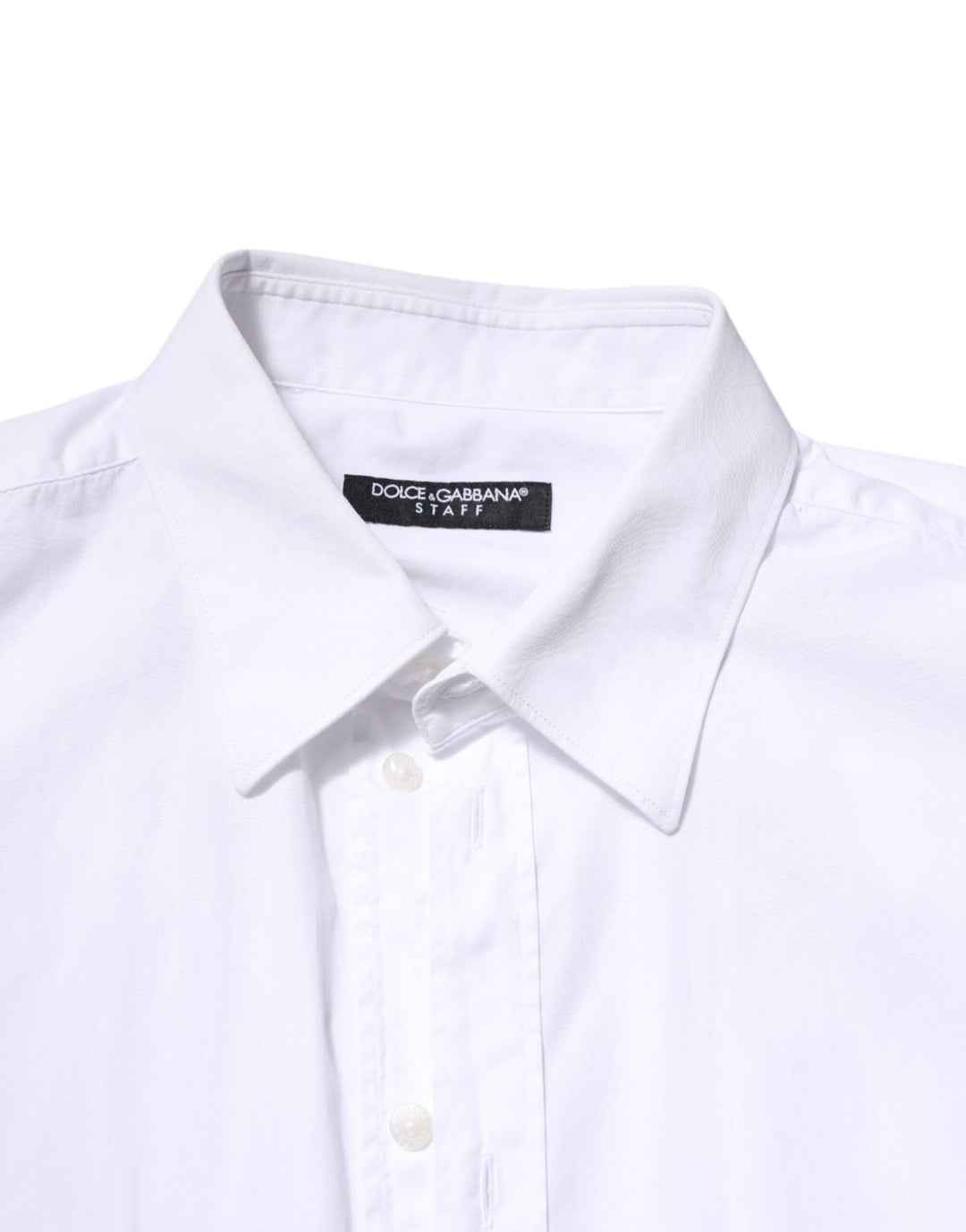 dolce and gabbana white dress shirt Silk shirt in White for Men