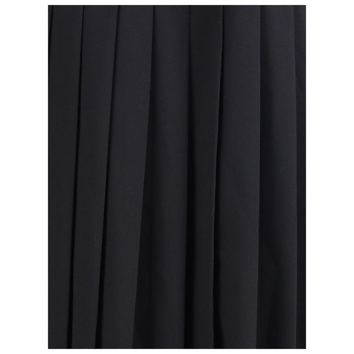 Alessandra Rich Pleated midi Skirt