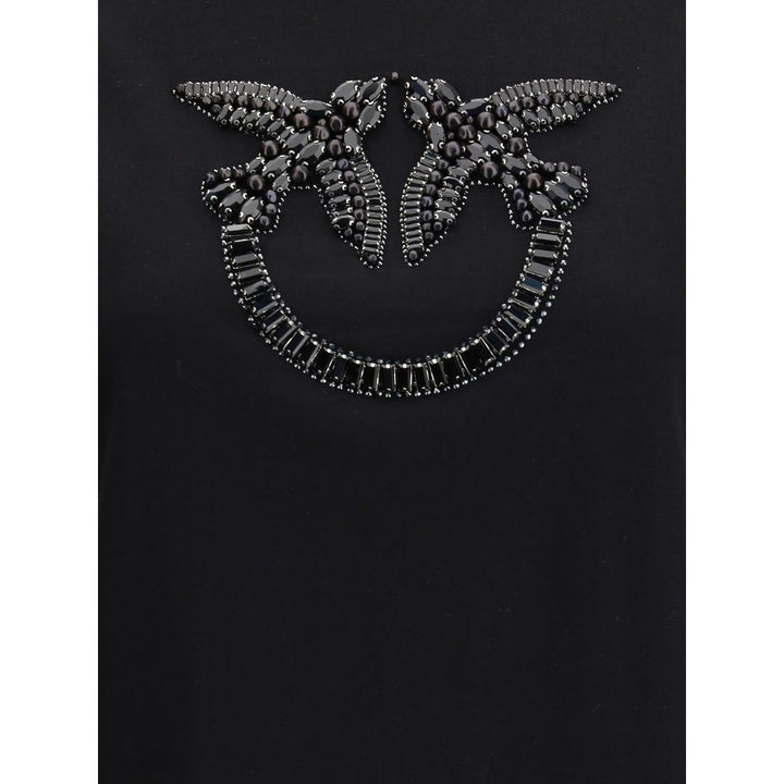 PINKO Embroidered logo T-Shirt