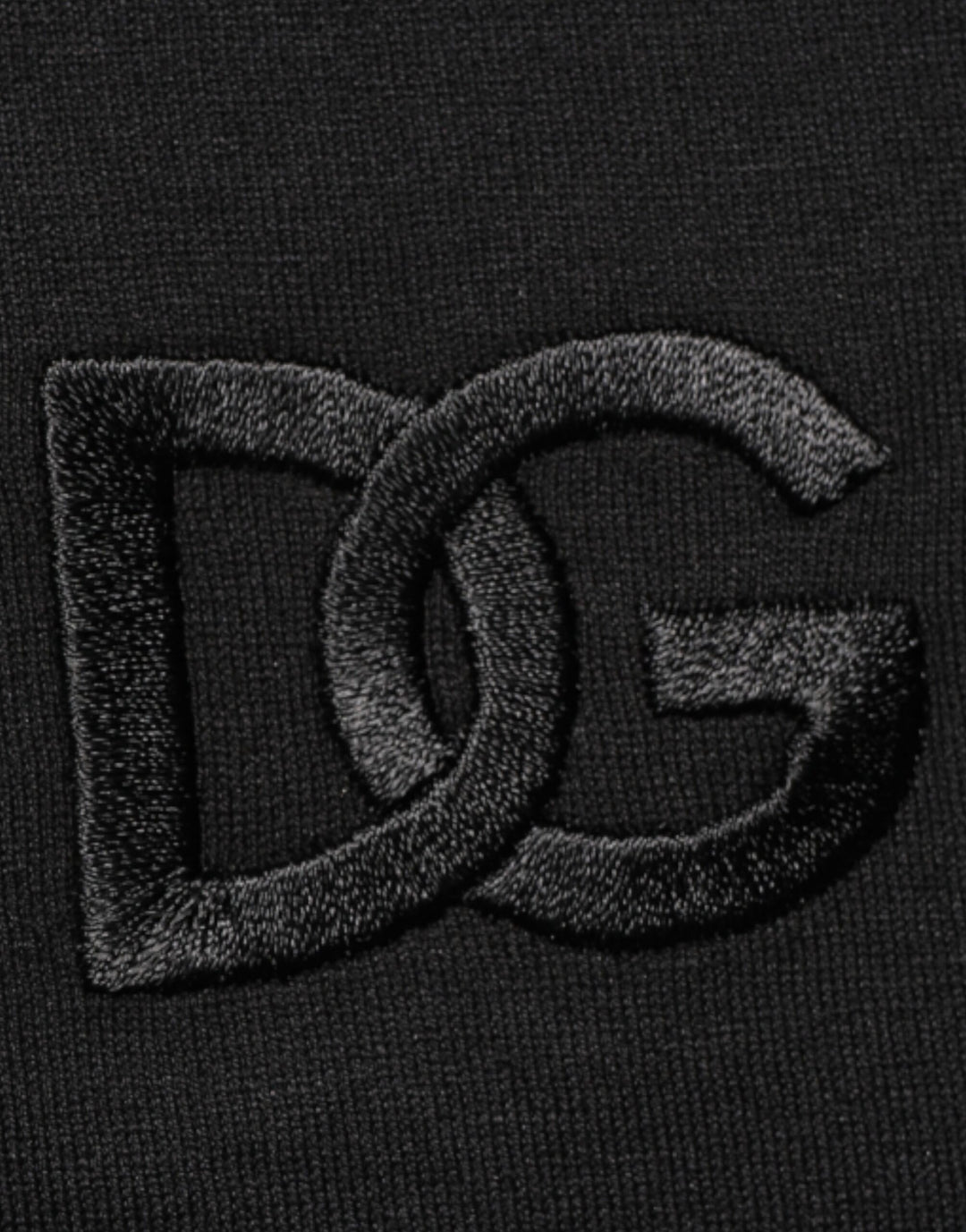 Dolce &amp; Gabbana Sample Sale Dolce &amp; Gabbana Black Cotton Embroidered DG Logo Pocket T-shirt - | Designer outlet
