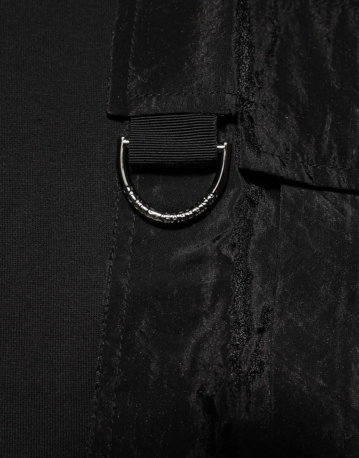 Dolce &amp; Gabbana Sample Sale Dolce &amp; Gabbana Black Cotton Embroidered DG Logo Pocket T-shirt - | Designer outlet