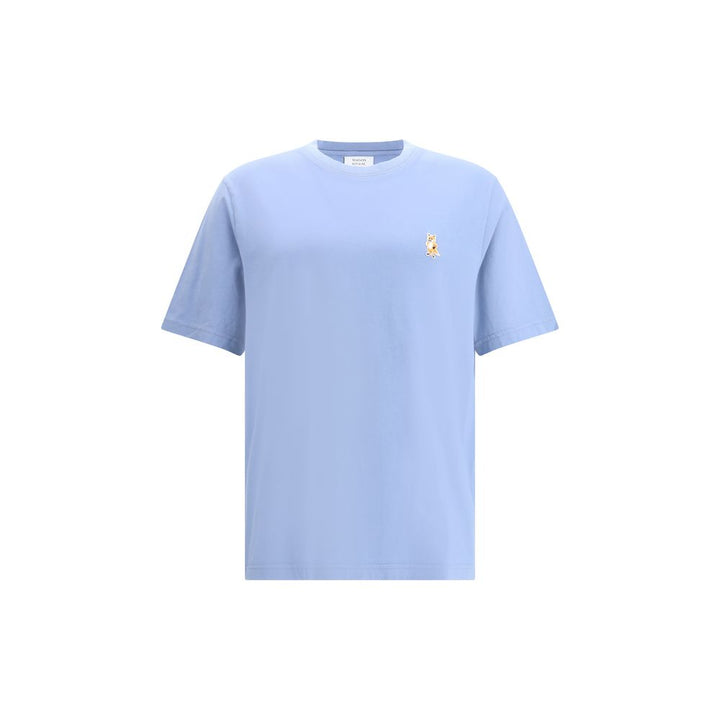 Maison Kitsuné Light Blue Cotton T-Shirt