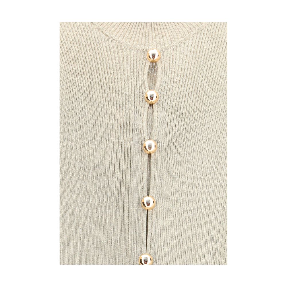 Self-Portrait Gold Viscose Casual Dress by Self-Portrait outlet now on sale