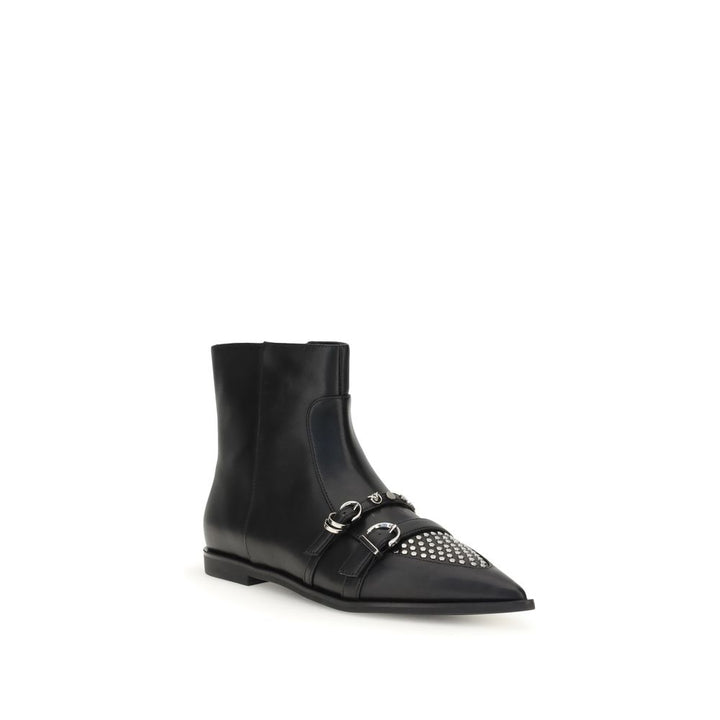PINKO Studded Ankle Boots