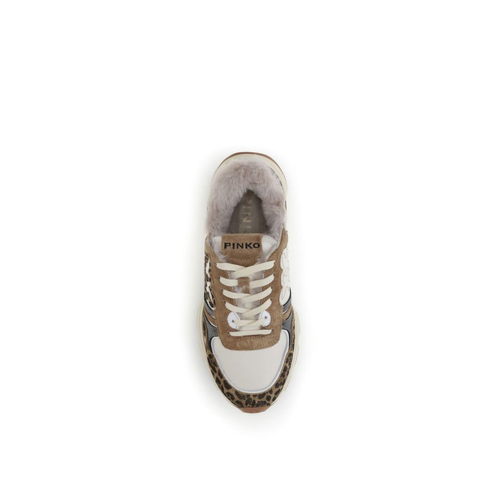 PINKO Zoe 01 Leopard Sneakers