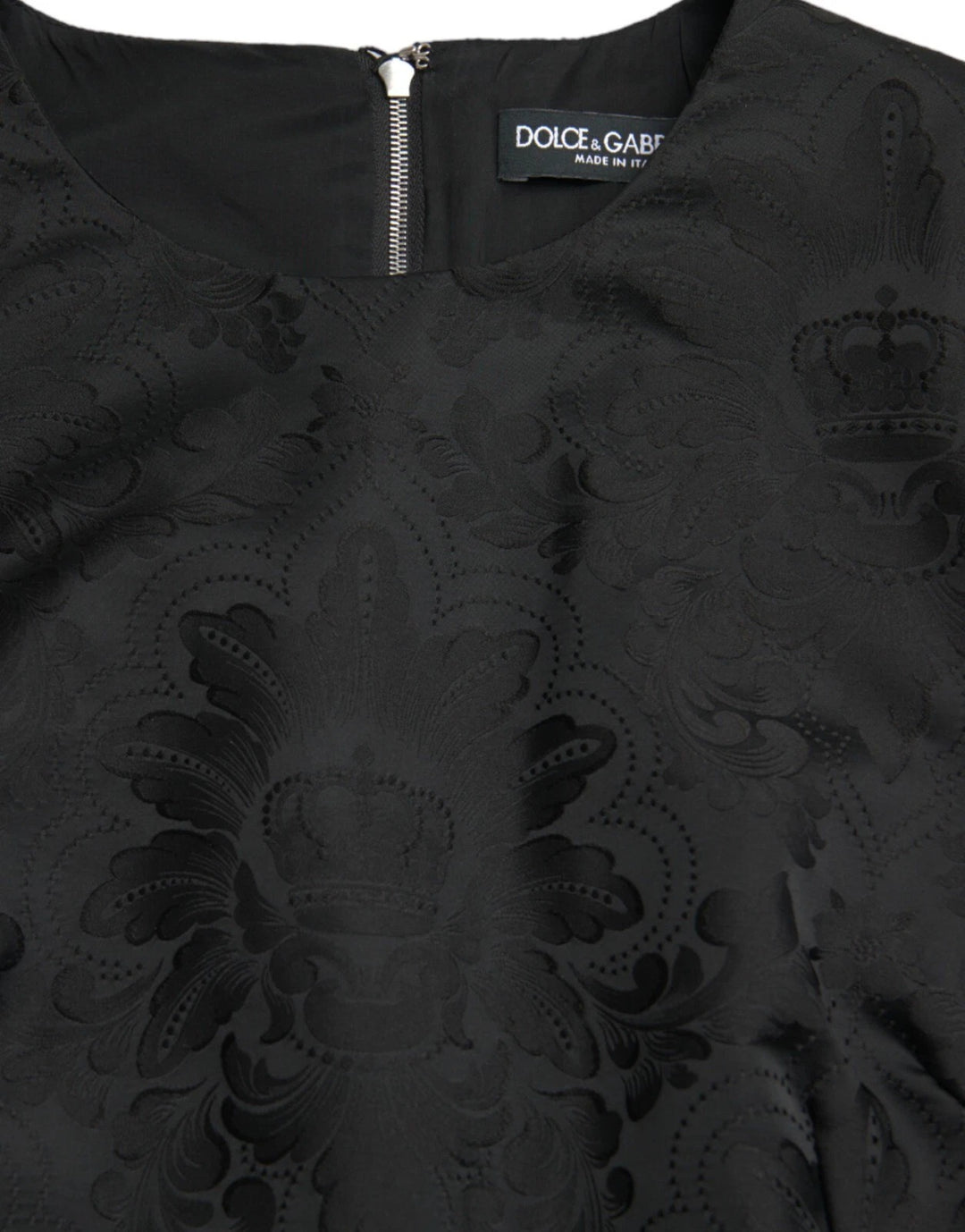 Dolce &amp; Gabbana Sample Sale Dolce &amp; Gabbana Black Sleeveless Bodycon A-line Mini Dress - | Designer outlet