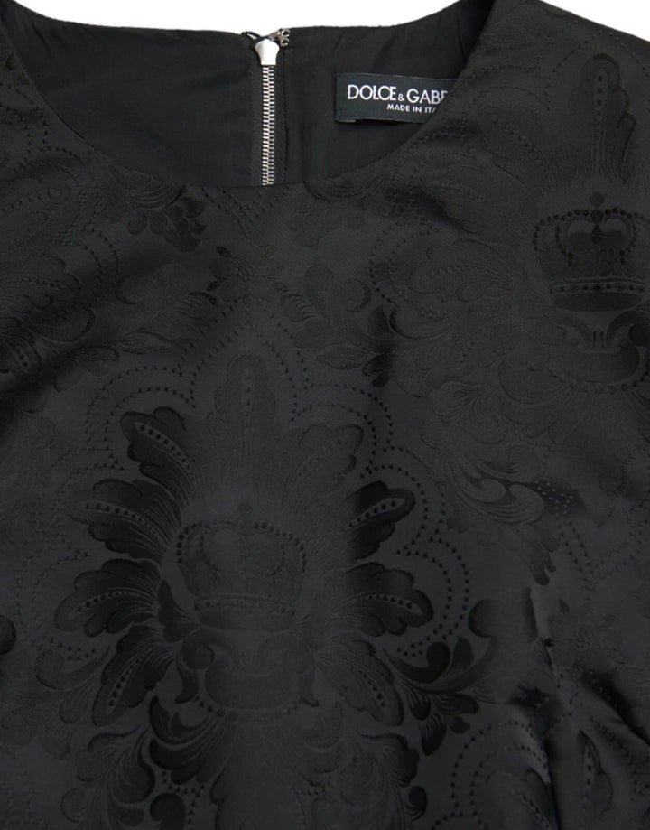 Dolce &amp; Gabbana Sample Sale Dolce &amp; Gabbana Black Sleeveless Bodycon A-line Mini Dress - | Designer outlet