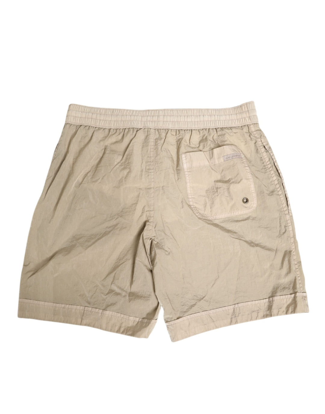 Dolce &amp; Gabbana Sample Sale Dolce &amp; Gabbana Beige Nylon Beachwear Men Boxer Short Swimwear - | Designer outlet