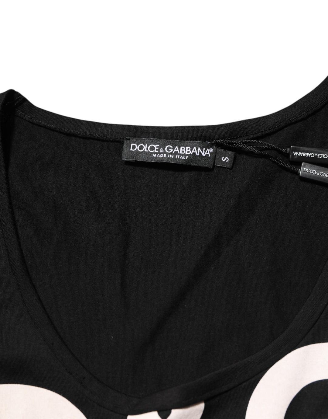 Dolce &amp; Gabbana Black Cotton Sleeveless Tank Top DG Logo Men T-shirt by Dolce &amp; Gabbana outlet now on sale